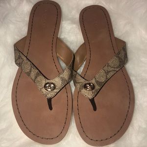 Coach Flip Flops